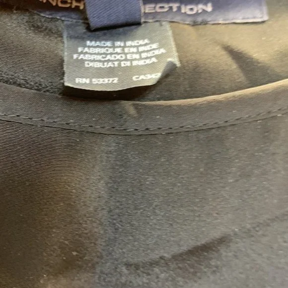 French connection, black midi dress - Picture 5 of 5